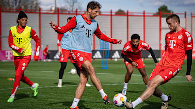 FC Bayern entrenamiento