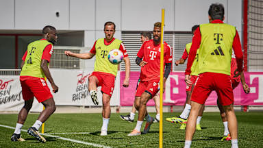 FC Bayern entrenamiento