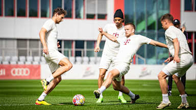 FC Bayern entrenamiento