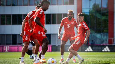 FC Bayern entrenamiento