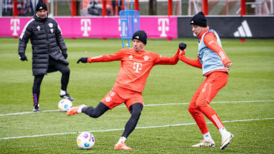 FC Bayern entrenamiento