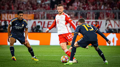 Spielszene des Champions League-Duells FC Bayern vs. Real Madrid