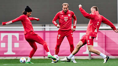 FC Bayern entrenamiento