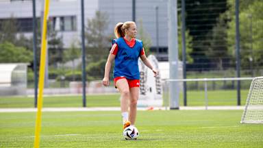 Glodis Viggosdottir von den FC Bayern Frauen