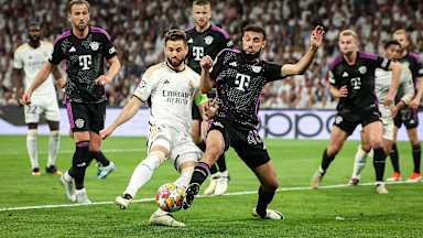 Spielszene des Champions League-Duells Real Madrid - FC Bayern
