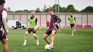 FC Bayern entrenamiento