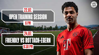 Bayern's plans for training camp at Tegernsee in 2024