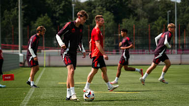 Training der FC Bayern Amateure.