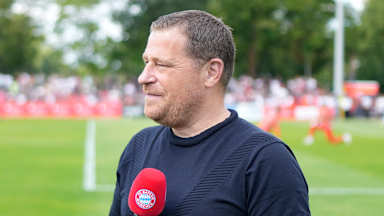 Max Eberl, Interview rund um den Test 1. FC Düren gegen FC Bayern