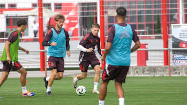 Training der FC Bayern Amateure.