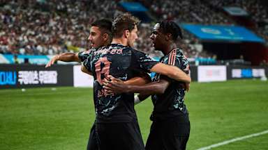 Imágenes del amistoso FC Bayern - Tottenham Hotspur