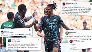 Die Tweets der FC Bayern-Fans zum 5:0 in Bremen