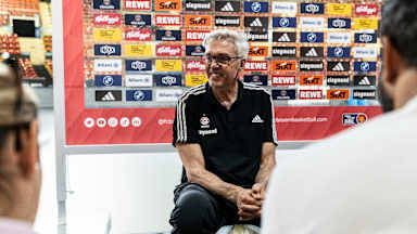 FC Bayern Basketball Headcoach Gordon Herbert im Medientalk vor dem Bundesliga-Spiel gegen die Hamburg Towers.