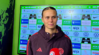 Klara Bühl nach dem Auswärtsspiel beim VfL Wolfsburg