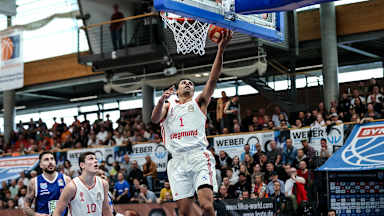 Oscar da Silva und der FC Bayern Basketball verlieren in Weißenfels