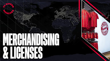 FC Bayern Merchandising and licenses