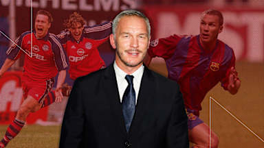 Patrik Andersson im Trikot des FC Bayern und des FC Barcelona
