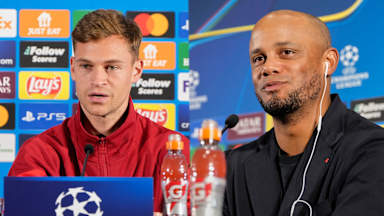 Press conference Barcelona Bayern