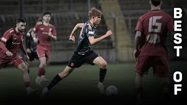 Guido Della Rovere, im Spiel Türkgücü München gegen die FC Bayern Amateure