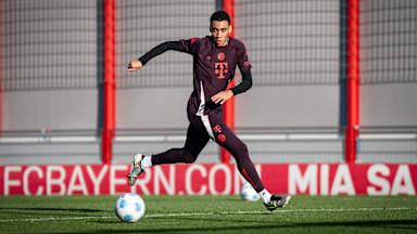 Das Training des FC Bayern vor dem DFB-Pokal-Spiel beim 1. FSV Mainz 05