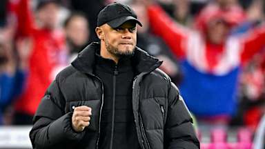 Vincent Kompany im Spiel des FC Bayern gegen Union Berlin