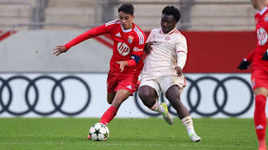 Irankunda im Spiel der FC Bayern U19