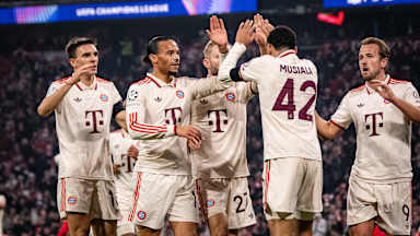 Jugada partido FC Bayern Benfica