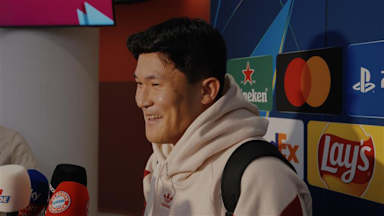 Minjae Kim interviewed after the match against Paris Saint-Germain