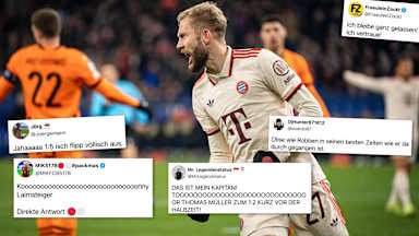 Die Tweets der FC Bayern-Fans zum 5:1 auf Schalke gegen Schachtar Donezk