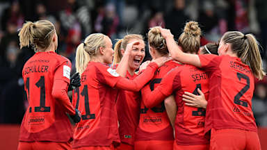 Pernille Harder, im Heimspiel der FC Bayern Frauen gegen Turbine Potsdam