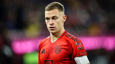 Joshua Kimmich beim Spiel FC Bayern - RB Leipzig