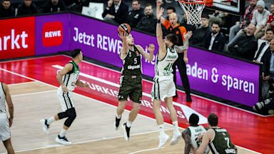 Niels Giffey und der FCBB unterlagen erstmals im SAP Garden
