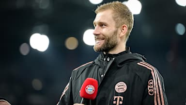 Konrad Laimer nach dem Testspiel des FC Bayern beim FC Red Bull Salzburg