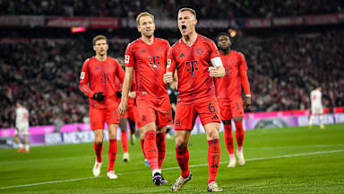 Joshua Kimmich ist Schütze des FC Bayern Tor des Monats Dezember 2024