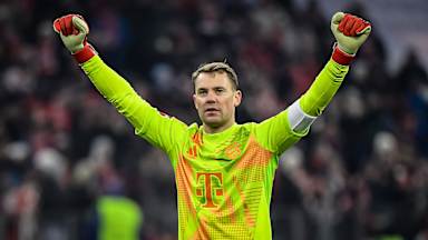 Manuel Neuer im Spiel des FC Bayern gegen die TSG Hoffenheim