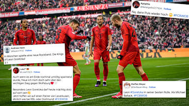Die Meinung der FC Bayern-Fans zum 3:2 zuhause gegen den VfL Wolfsburg