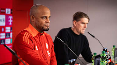 Vincent Kompany Christoph Freund press conference