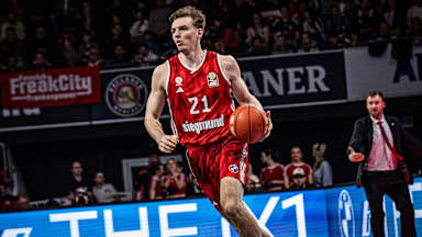 Justus Hollatz gibt gegen Bamberg sein Debüt für den FC Bayern Basketball