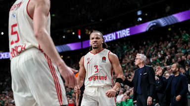 Carsen Edwards war mal wieder entscheidenden am Erfolg der Bayern beteiligt.