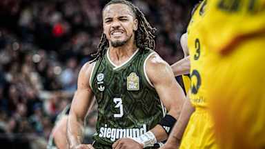 Carsen Edwards war Topscorer der Bayern
