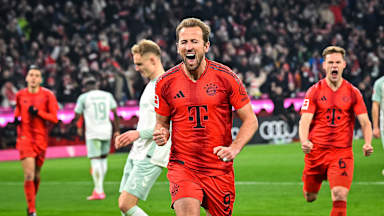 Spielszene aus dem Bundesliga-Spiel FC Bayern vs. Werder Bremen