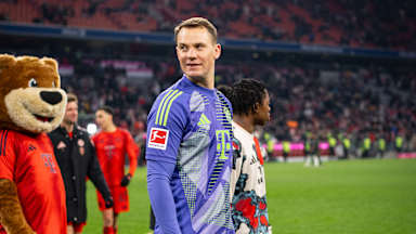 Manuel Neuer nach dem Spiel des FC Bayern gegen Werder Bremen