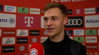 Joshua Kimmich im Interview nach dem Bremen-Spiel