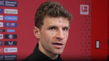 Thomas Müller interview Bayer 04 Leverkusen