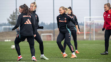 Training FC Bayern Frauen
