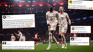Die Fan-Stimmen des FC Bayern zum 2:0 in der Champions League bei Bayer Leverkusen