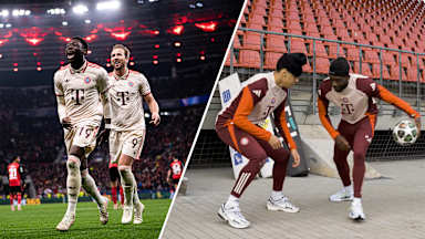 Behind the Scenes beim Champions League-Spiel des FC Bayern bei Bayer 04 Leverkusen