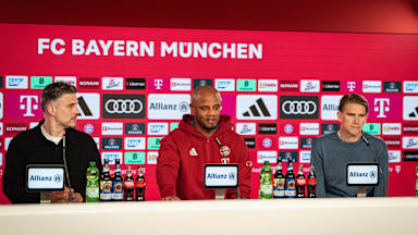 Vincent Kompany auf der Pressetribüne