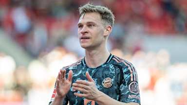 Joshua Kimmich en el partido de Bundesliga entre el FC Bayern y el 1. FC Heidenheim