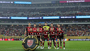 Teamfoto von Flamengo